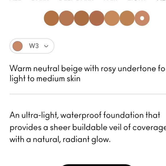 3/$30NIB MAC Cosmetics Studio Radiance Face & Body Radiant Sheer Foundation - W3 - Picture 6 of 6